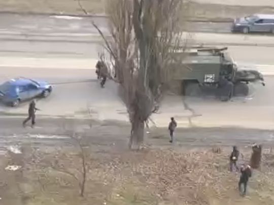 У&nbsp;Сумах територіальна оборона знищує та&nbsp;бере у&nbsp;полон окупантів (відео)