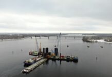 «Велике будівництво»: вантовий міст через Дніпро у Кременчуці сягатиме у висоту 115 метрів