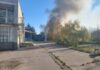 В Черноморске Одесской области горит база отдыха