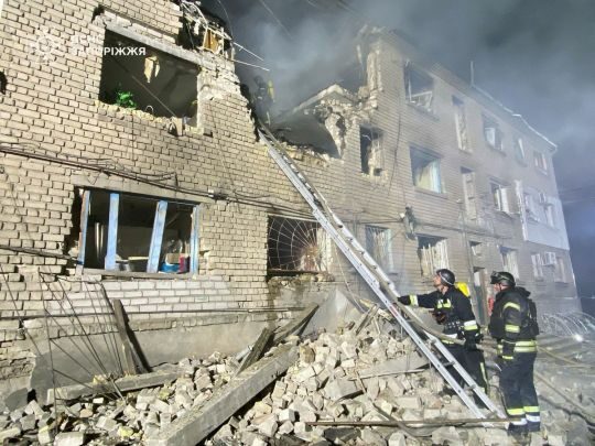 Росіяни вдарили &laquo;Шахедами&raquo; по&nbsp;житловій забудові Запоріжжя (фото, відео)