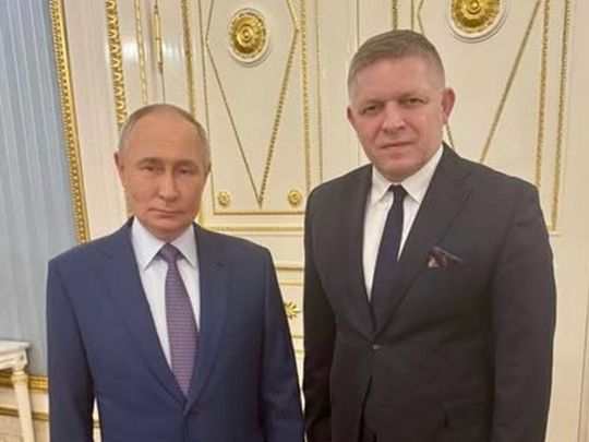 путін висловив зацікавленість у&nbsp;зустрічі із&nbsp;Зеленським будь-де,&nbsp;&mdash; Фіцо