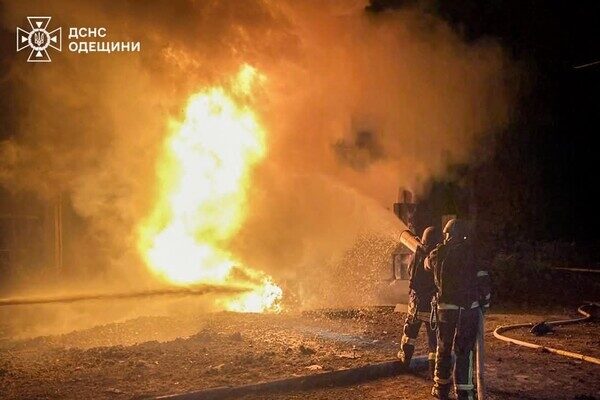 Ночной удар по югу Одесчины: есть повреждение депо и пострадавший (обновлено)